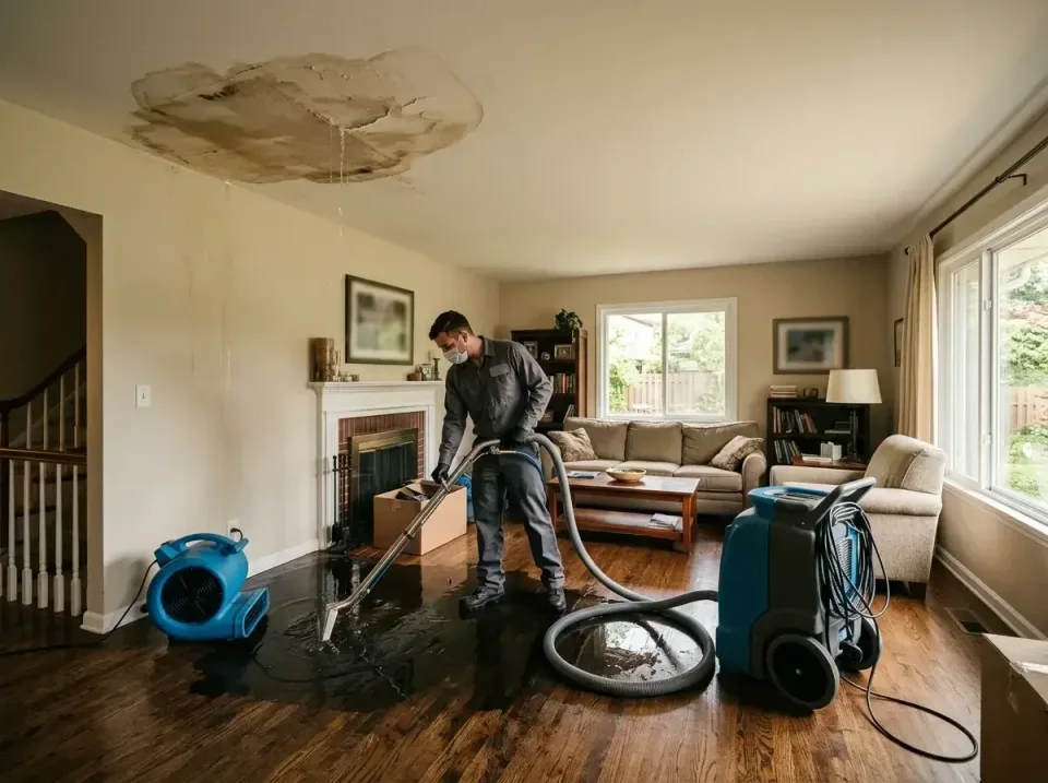 attic-pipe-burst-ceiling-drip-008 — frequently asked questions, Water Damage Restoration & Carpet Care in Prineville, OR